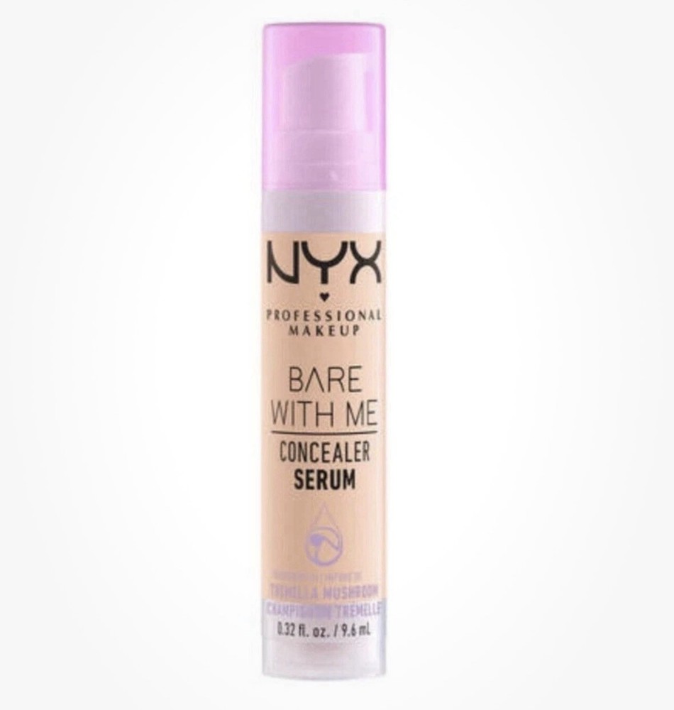 NYX Bare With Me Medium-Coverage Hydrating Concealer - (BWMCCS03) VANILLA New