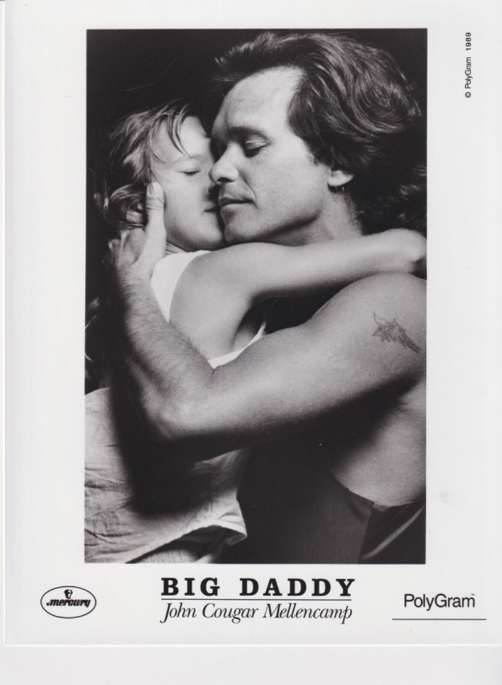 John cougar mellencamp big daddy press kit 1989