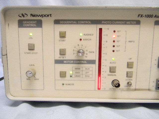 Newport FX-1000 Automated Single-Mode Fiber Alignment Controller