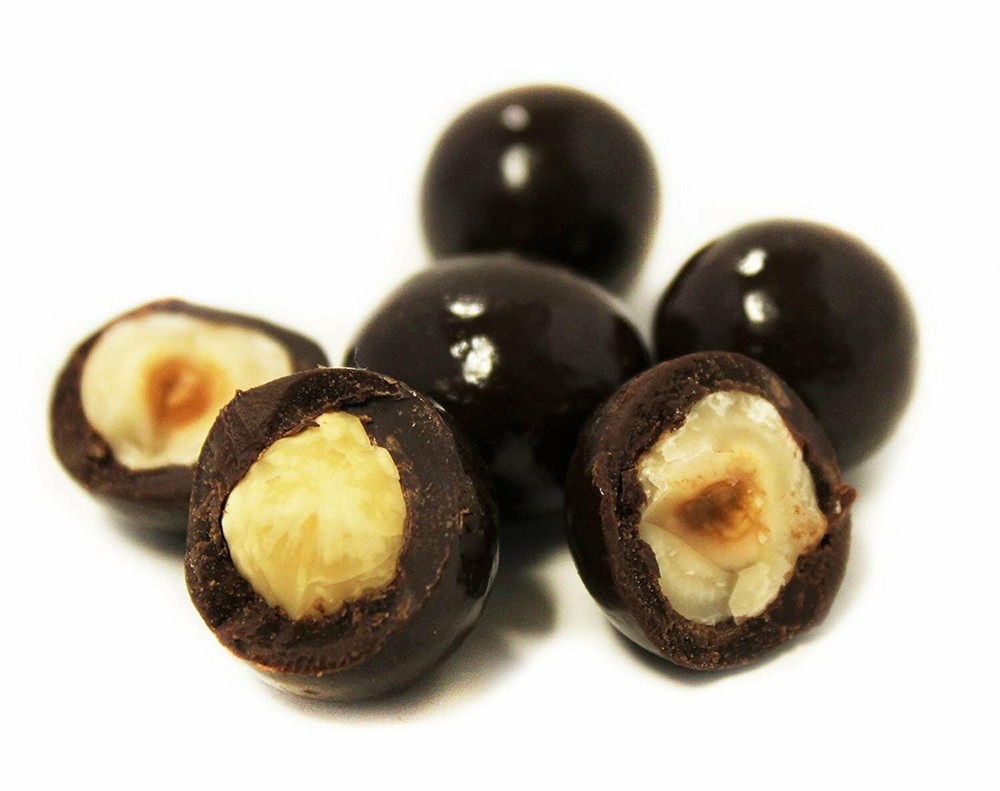 Gourmet Dark Chocolate Covered Hazelnuts by Its Delish, 2 lbs