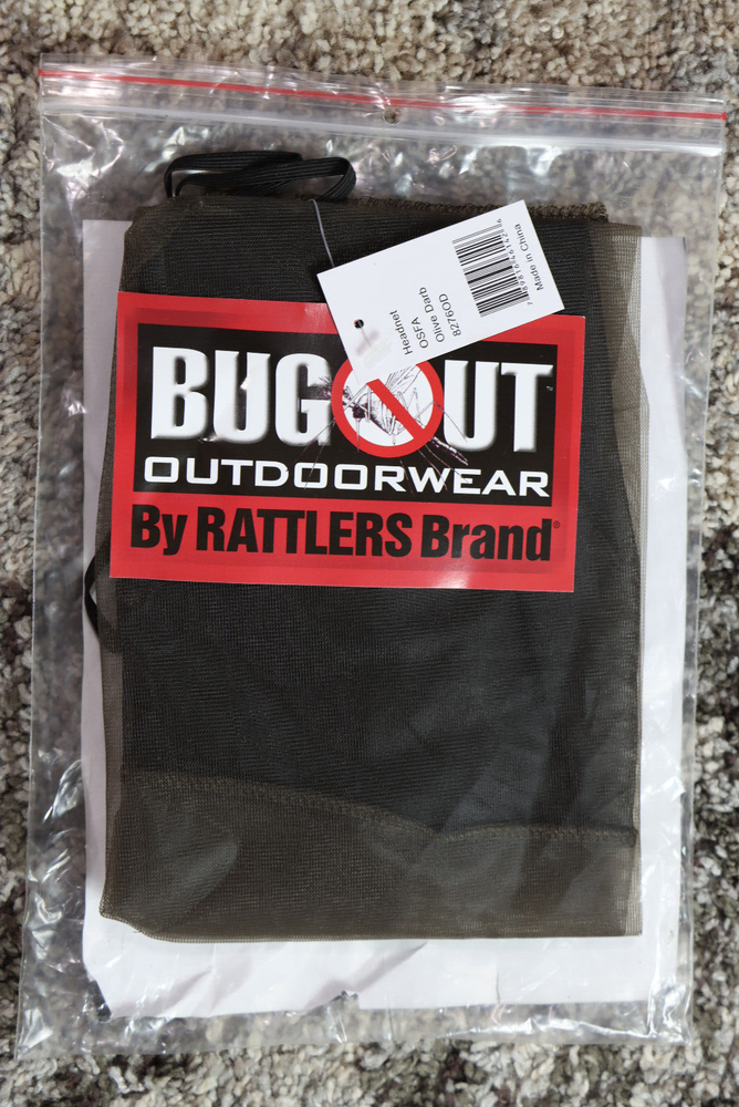 Rattlers Brand Anti-Mosquito Bug Bee Insect Head Net Hat Cap