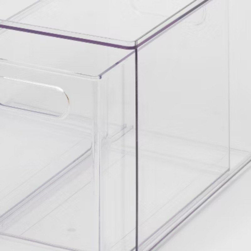 All Purpose 2 Drawer Storage Clear