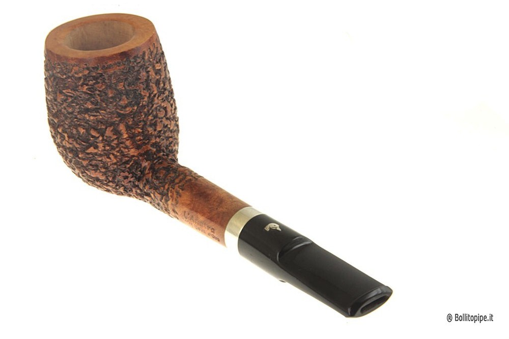 L'Anatra rusticated with silver band - Lovat - 9mm filter