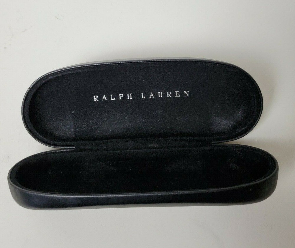 Ralph Lauren Glasses Case Black Hard Shell