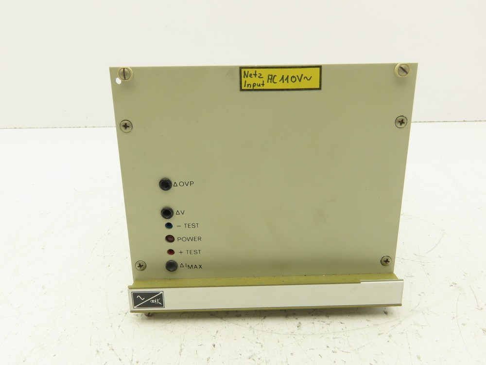 Schroff TSS 104 12V Power Supply Module 250VA 110V Input