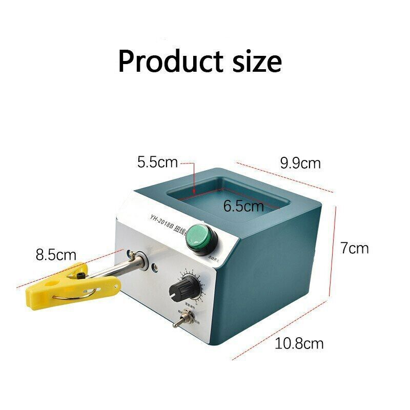 Pedal Electric Adjustable Speed Twisting Machine Braided Wire Twisting Machine