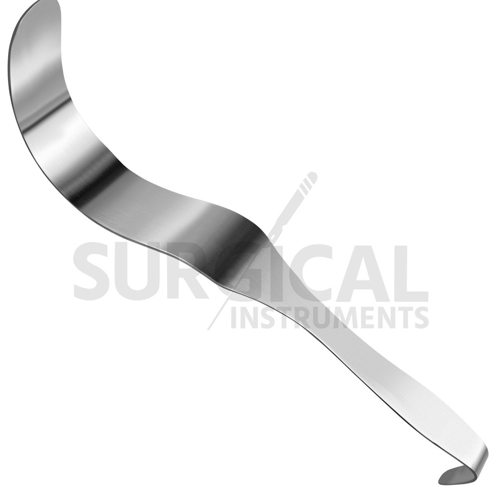 DEAVER Retractor SOLID HANDLE Surgical Instrument 1 x 12 Stainless German Grade