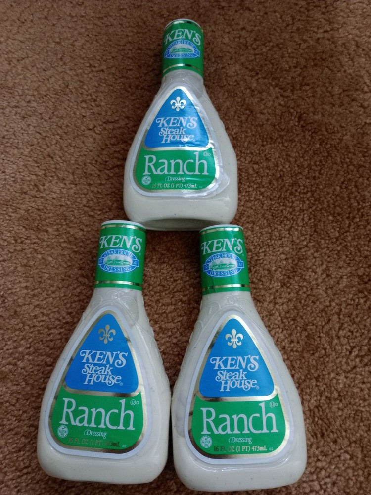 Ken's Steak House Ranch Dressing 16 FL OZ (3-pack)