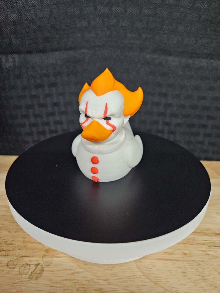 Pennywise Duck, 3D Printed, Ducks, Ducking, DuckDuckJeep