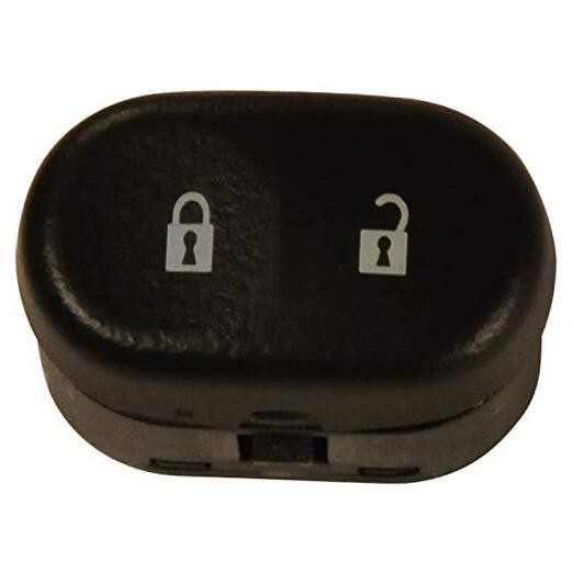 15835662 Black Door Lock Switch with Blue Backlight