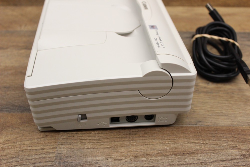 Canon imageFORMULA DR-2580C Compact Color Scanner w/ AC Adapter TESTED