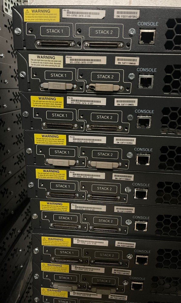 Cisco Catalyst 3750  Switch WS-C3750-24TS-S