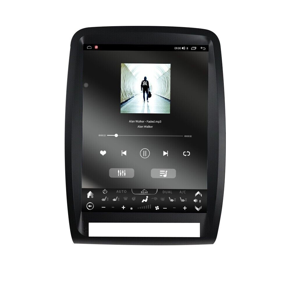 Android 12 Tesla Style Smart Gps Radio Screen For Dodge Durango 2011 2012 2013