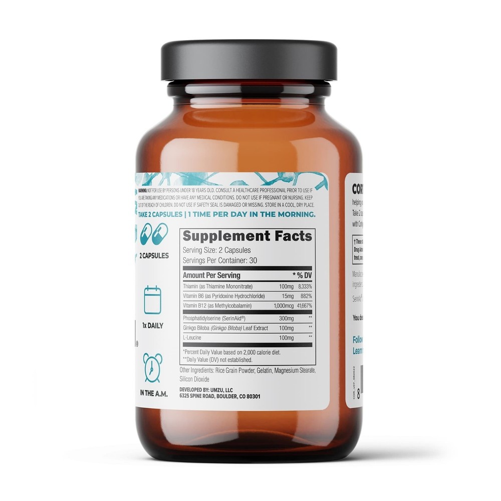 UMZU CORTIGON: Natural Stress Relief & Cognitive Support