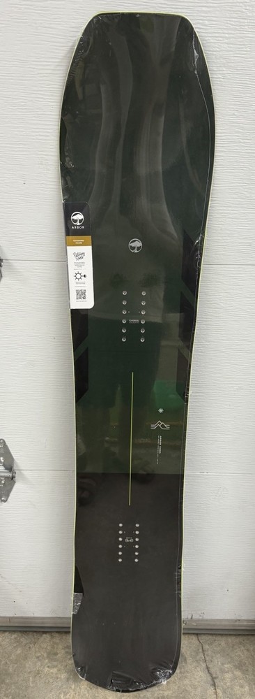 2025 NWT Arbor Coda Snowboard 155cm $600 System Camber Griptech Sintered Base