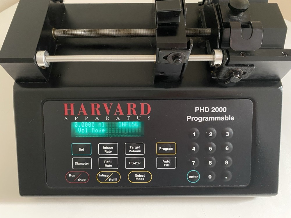 Harvard Apparatus PHD 2000 Programmable Syringe Pump – Cat# 70-2017