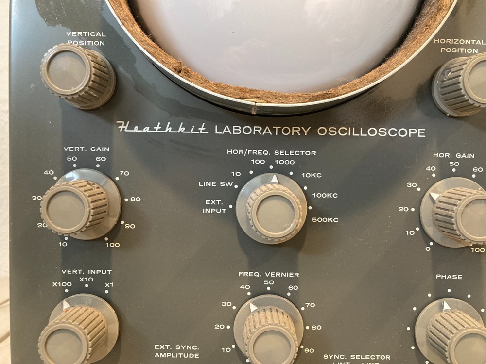 Heathkit Laboratory Oscilloscope Model OM-12