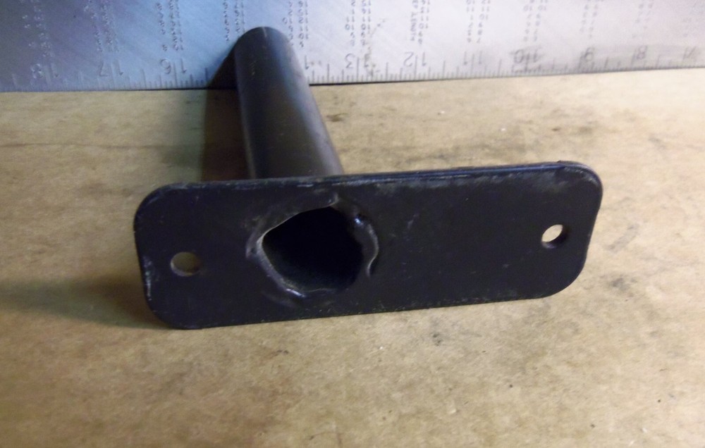 Set of 2 - Steel Pipe Mounting Brackets