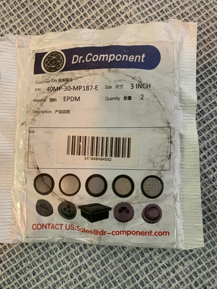 Dr-Component 3" Sanitary Gaskets (Pack Of 2)