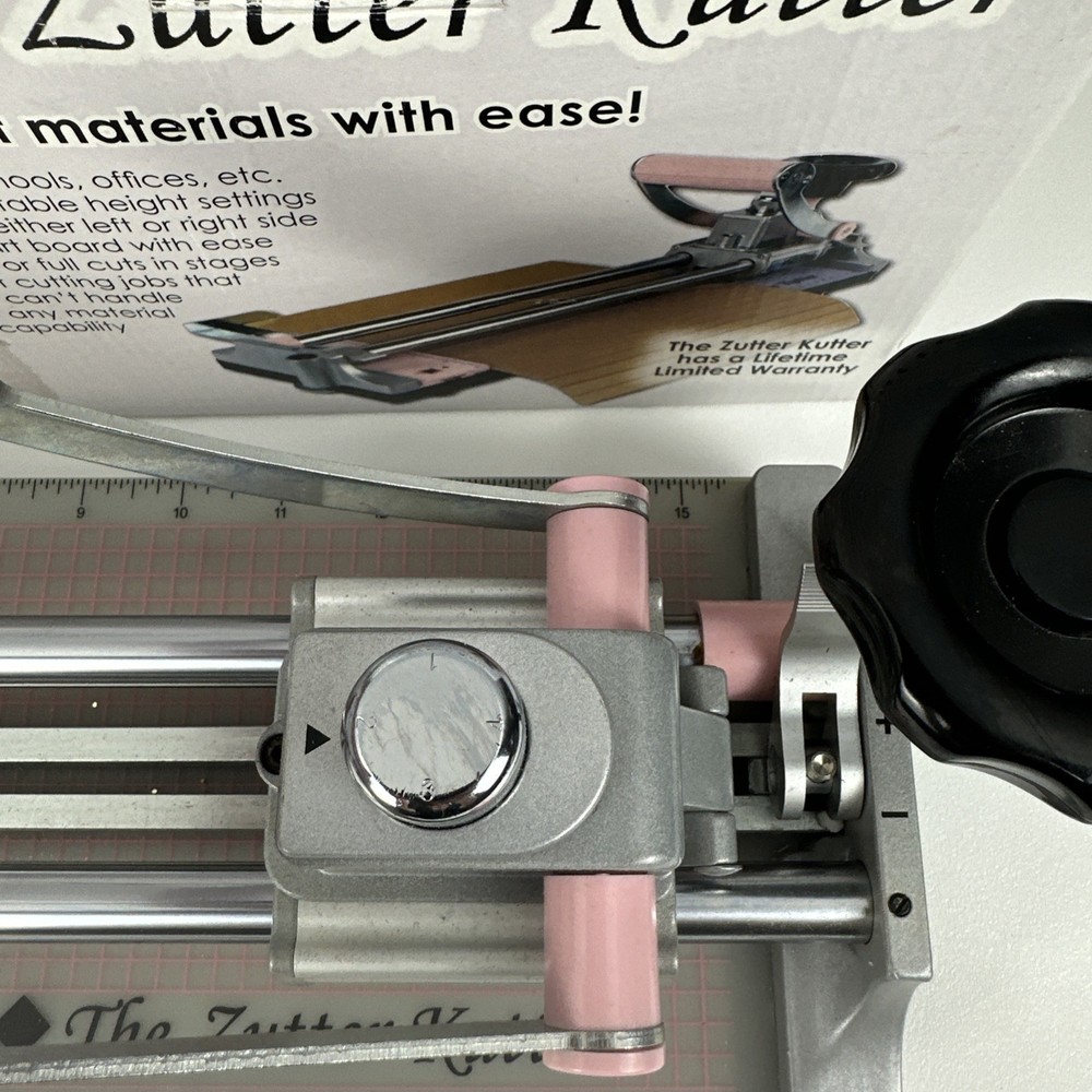 Zutter Kutter Heavy Duty Craft Cutter 7607 - Cuts Chipboard Cardboard