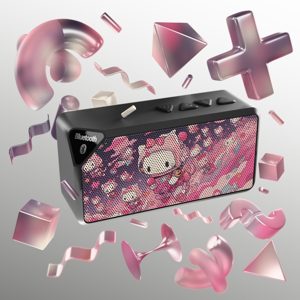 Bluetooth Speaker, Hello Kitty Speaker, Wireless Music Player, Portable Speaker
