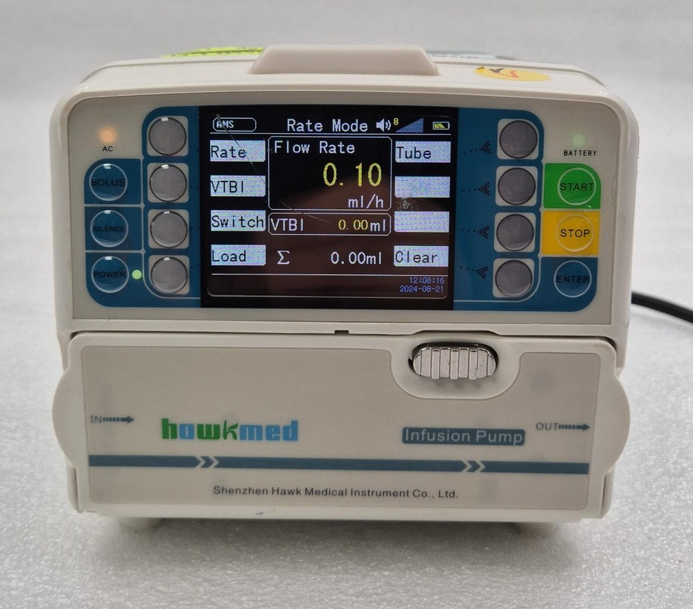 Shenzhen Hawk Hawkmed Infusion Pump HK-100II **cracked screen**