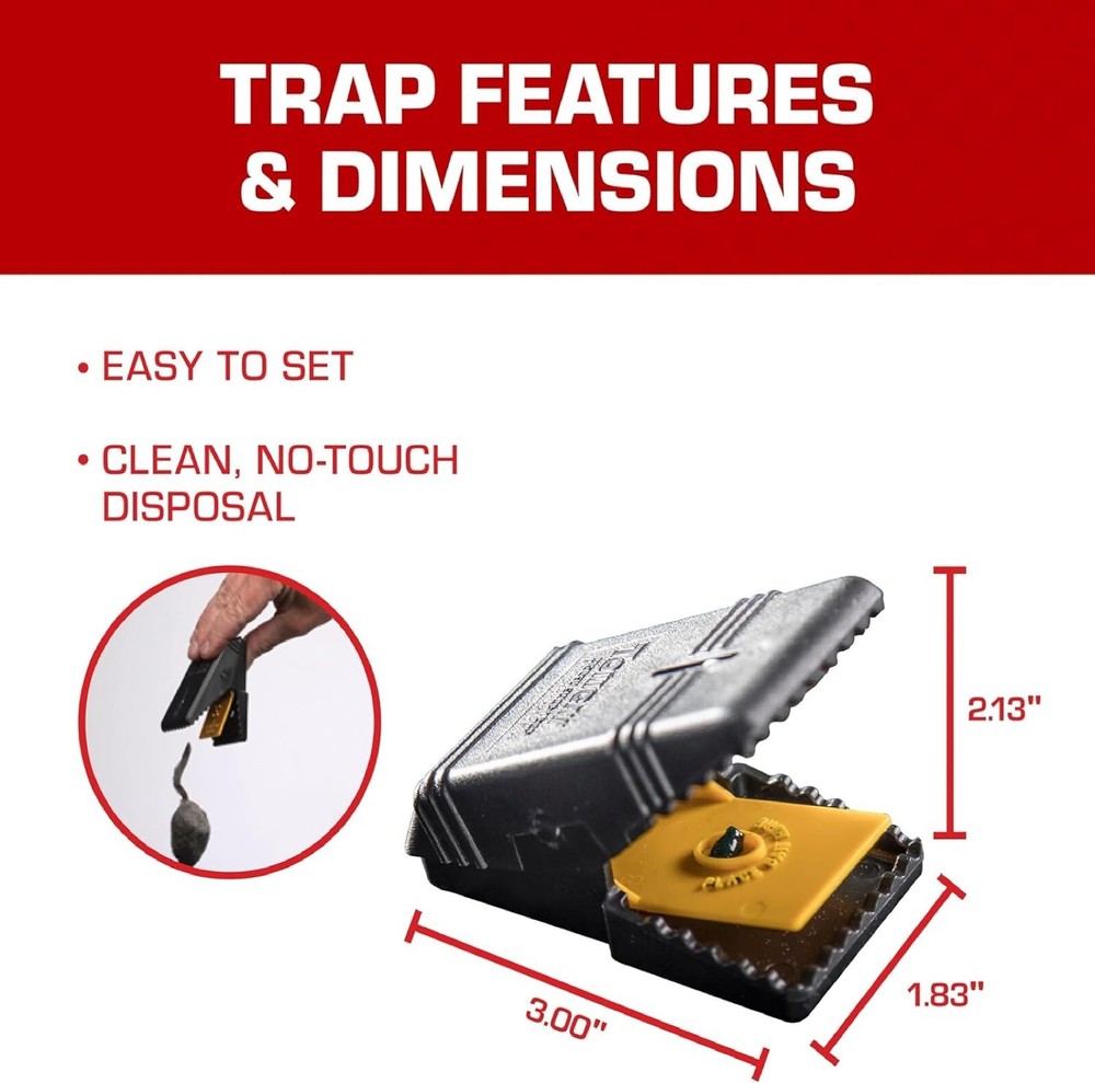 Tomcat Mouse Snap Traps