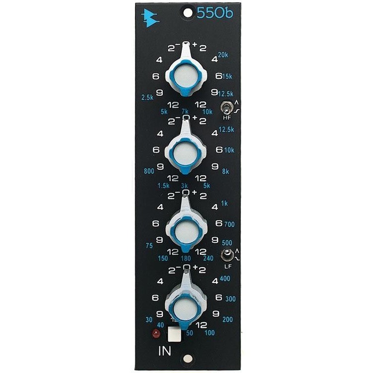 API 550b 500 Series Discrete 4-Band Parametric Equalizer Single-Slot Module