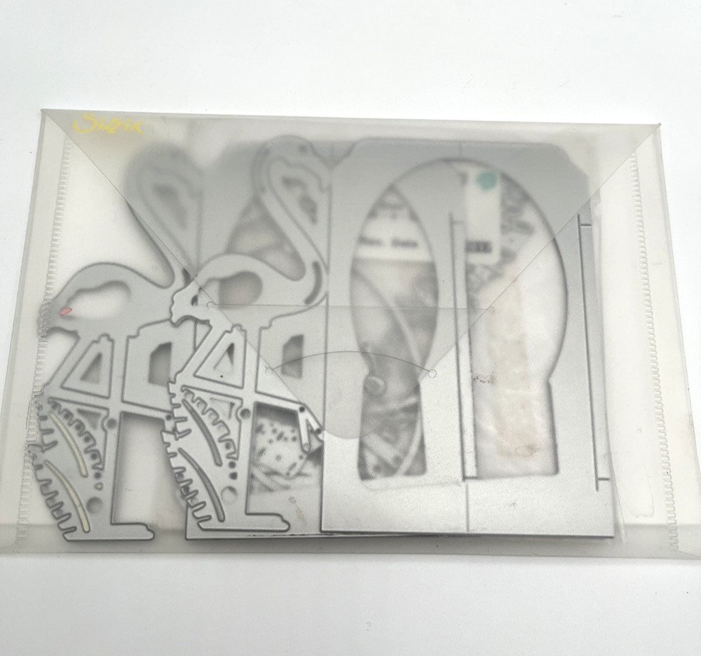 Huge Sizzix Thinlits Cutting Dies Lot Mixed New & Used Scrapbooking Card Making