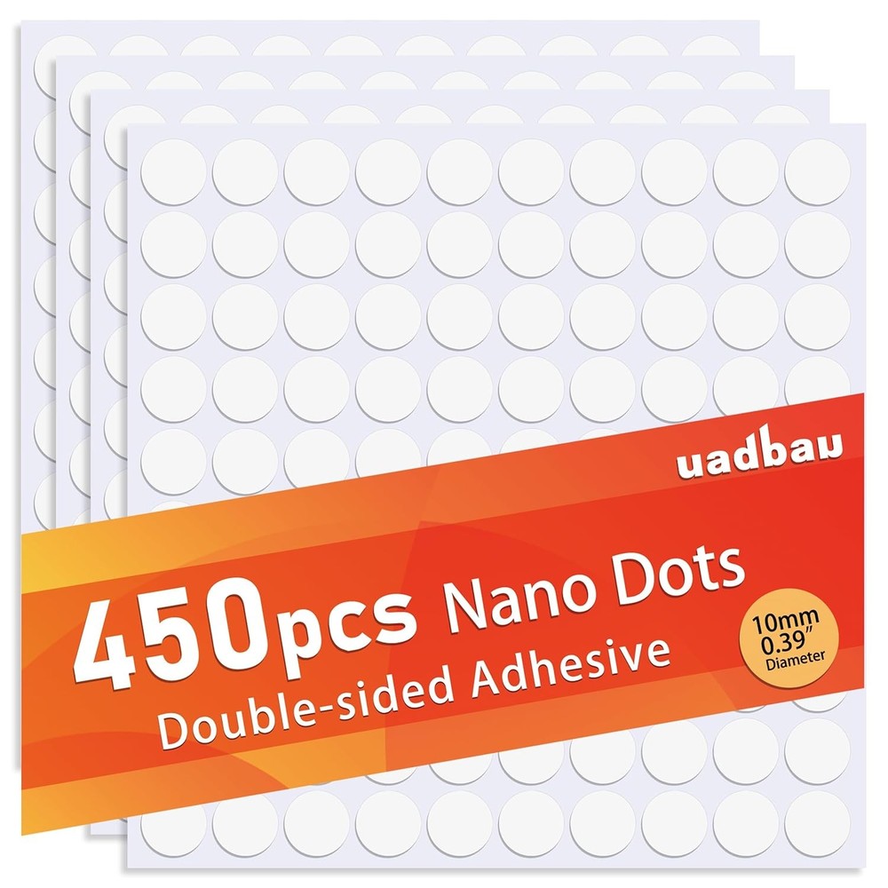Clear Adhesive Putty Dots 450 Pcs Removable