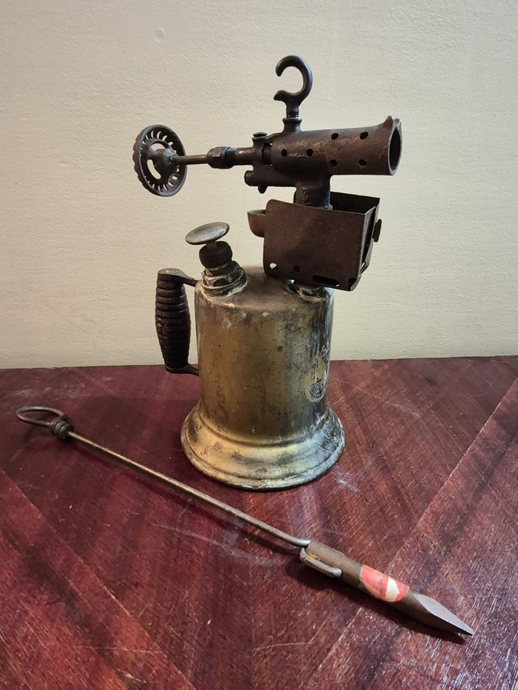 Tuner Brass Blow Torch Antique Tool
