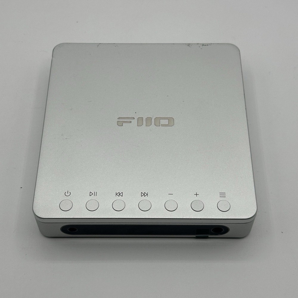 FiiO DM13 Bluetooth Multifunctional Portable CD Player (Silver, Bluetooth)