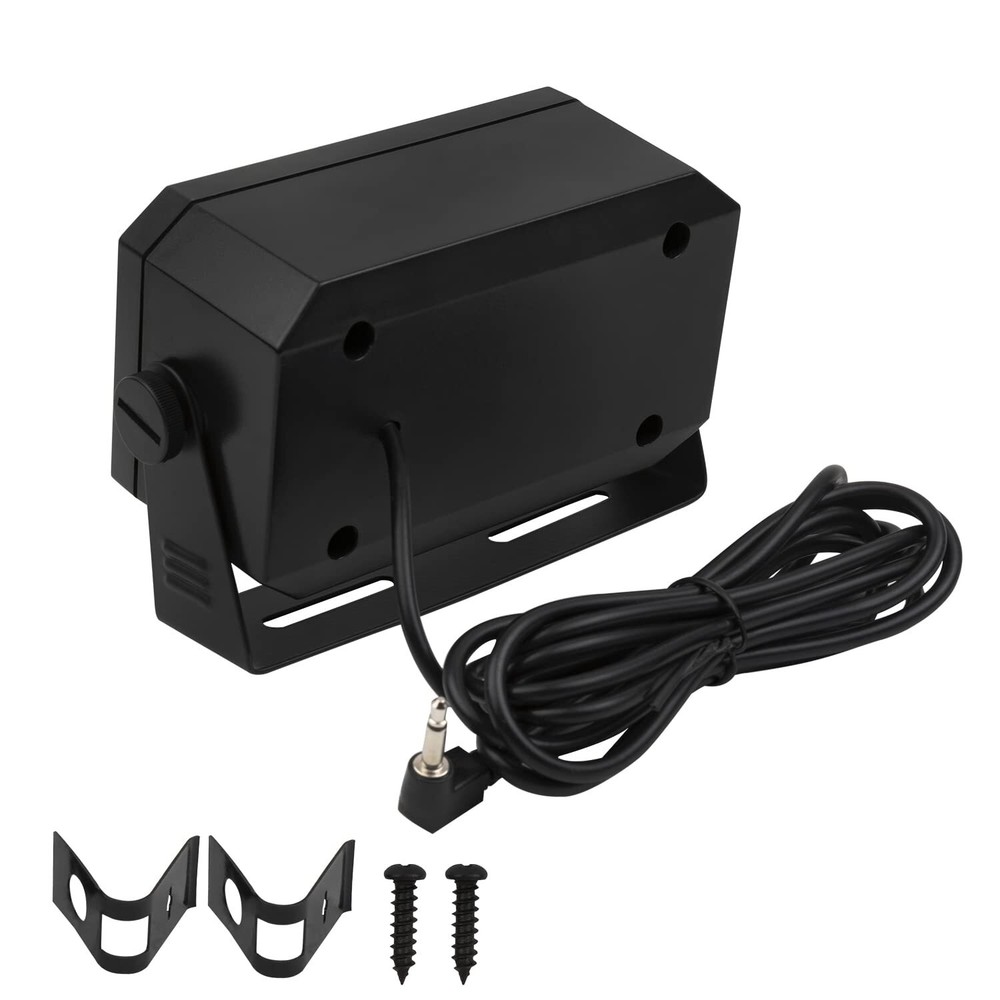 Rectangular External Communications Speaker for Ham Radio or CB & Scanners, 5...