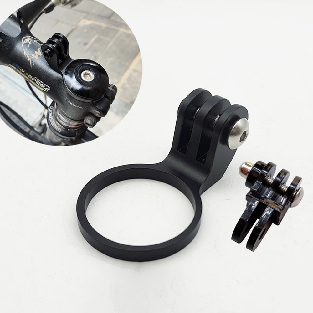 Headset Camera Bicycle Stem Holder Compatibility Secure Camera Mounting