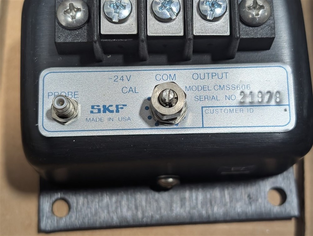 NEW SKF CMSS606 Eddy Probe Driver Module