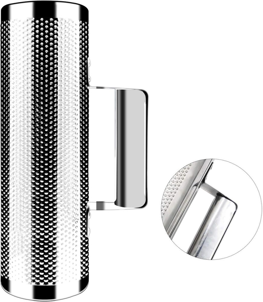 Musical Training Tool Stainless Steel Guiro Shaker with Comfortable Handle