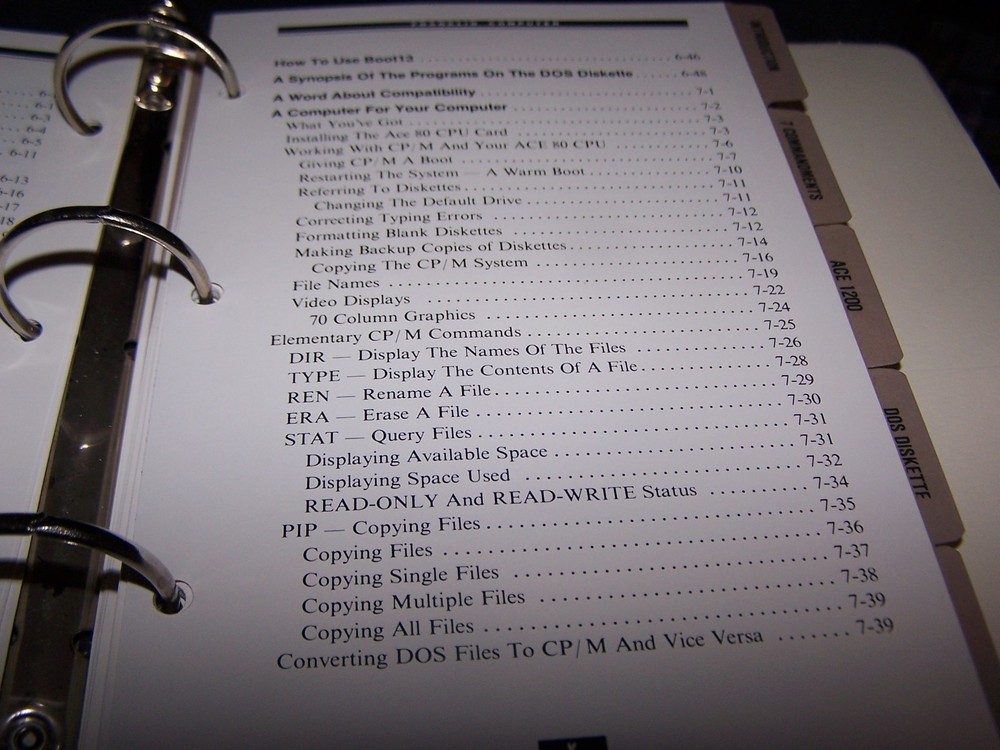 Vintage Rare Franklin Ace 1200 User Reference Manual