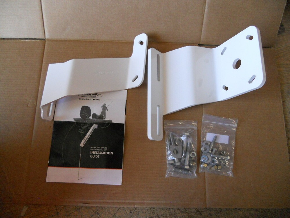 Power-Pole Adapter Braced Kit S-2-3 PORT White
