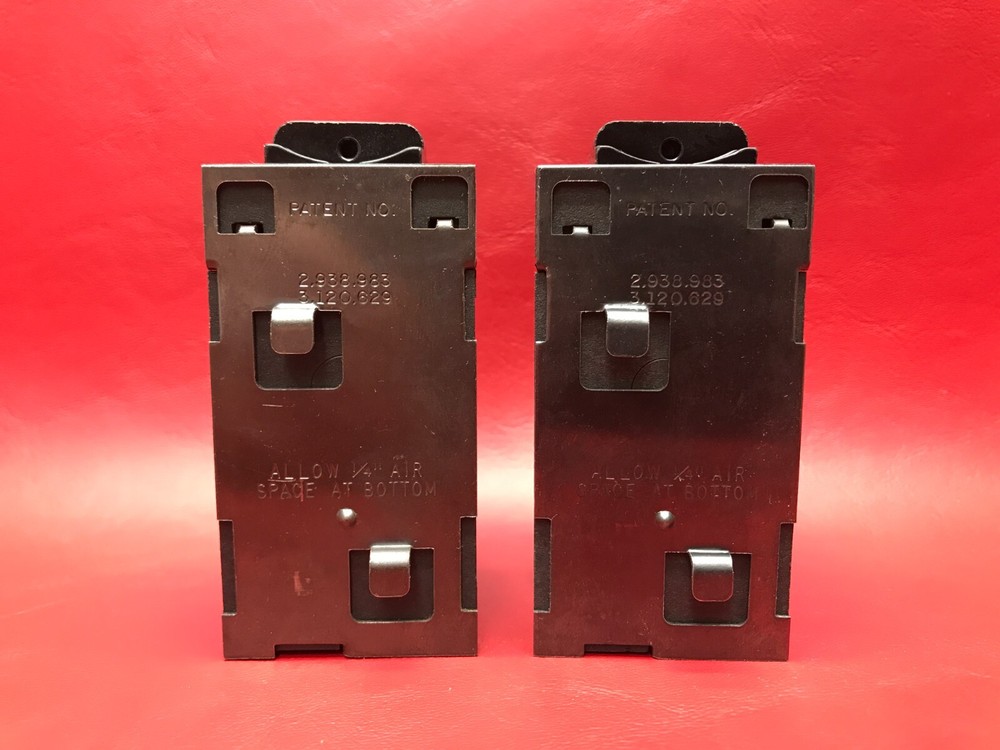 2 - Pushmatic 15 Amp Breakers P115 Siemens ITE Gould 15A Single Pole NICE!