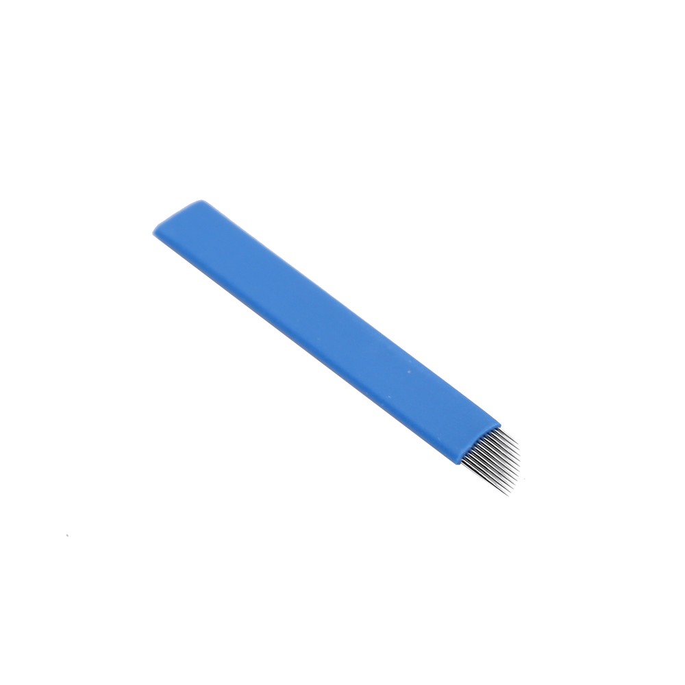 50pcs Fast Coloring Permanent Makeup Eyebrow Tattoo Needle Microblading Blad