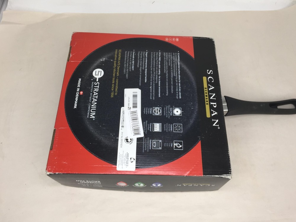Scanpan 10.25" Saute Pan with Lid