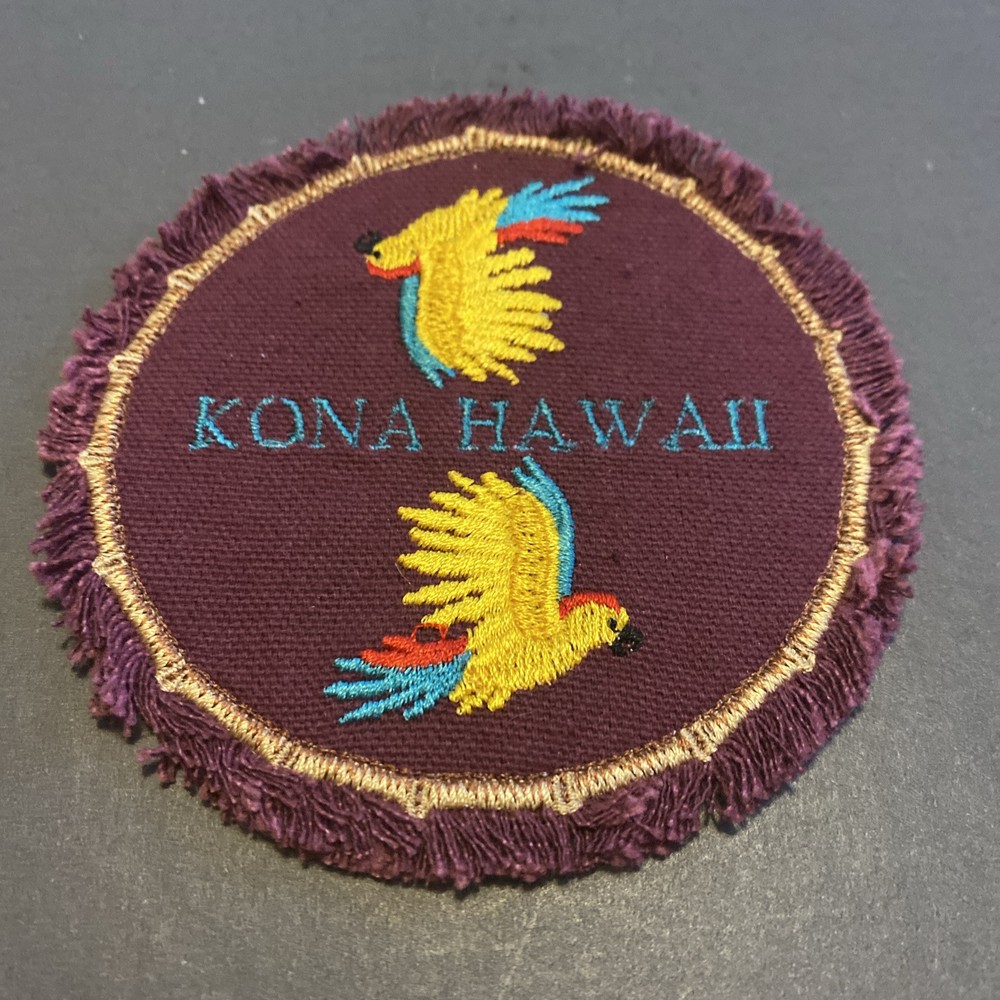 VTG KONA Hawaii Sew On Patch