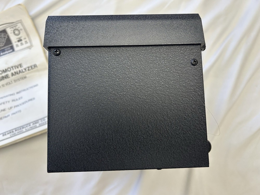 Sears Craftsman Model 161.214230Solid State Electronic Engine Analyzer W Manual