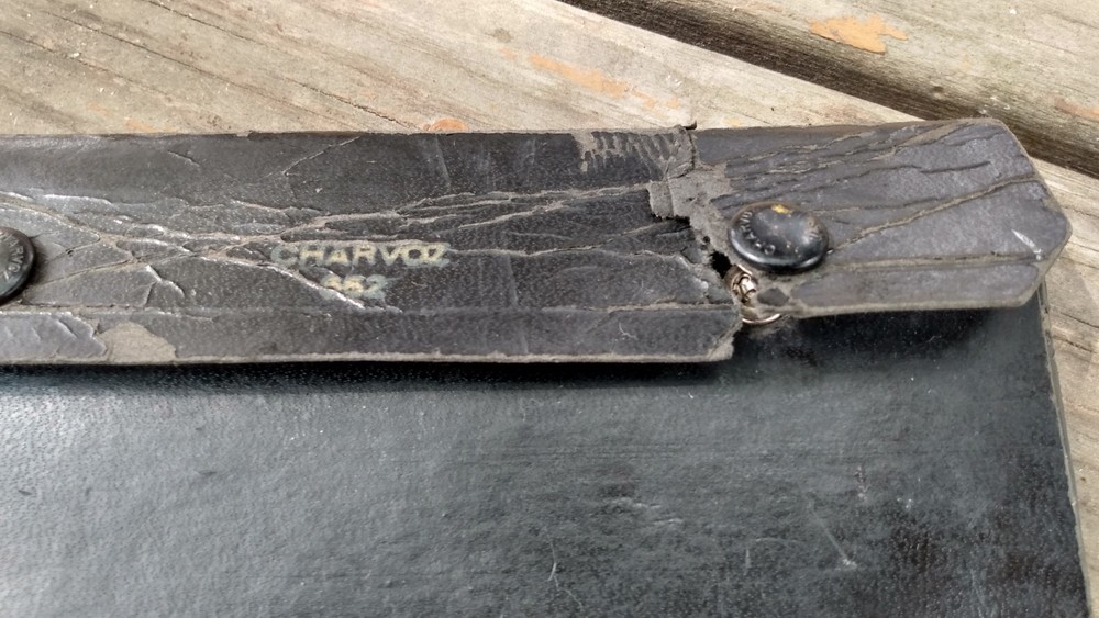 Vintage Antique Charvoz Drafting Tool Set in Case Compass