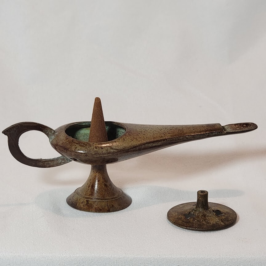 Small Genie Lamp Incense Burner