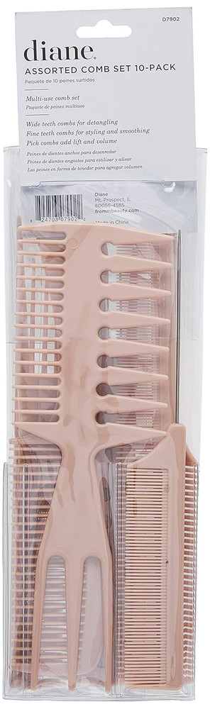 D7902 Assorted Comb Kit, Bone