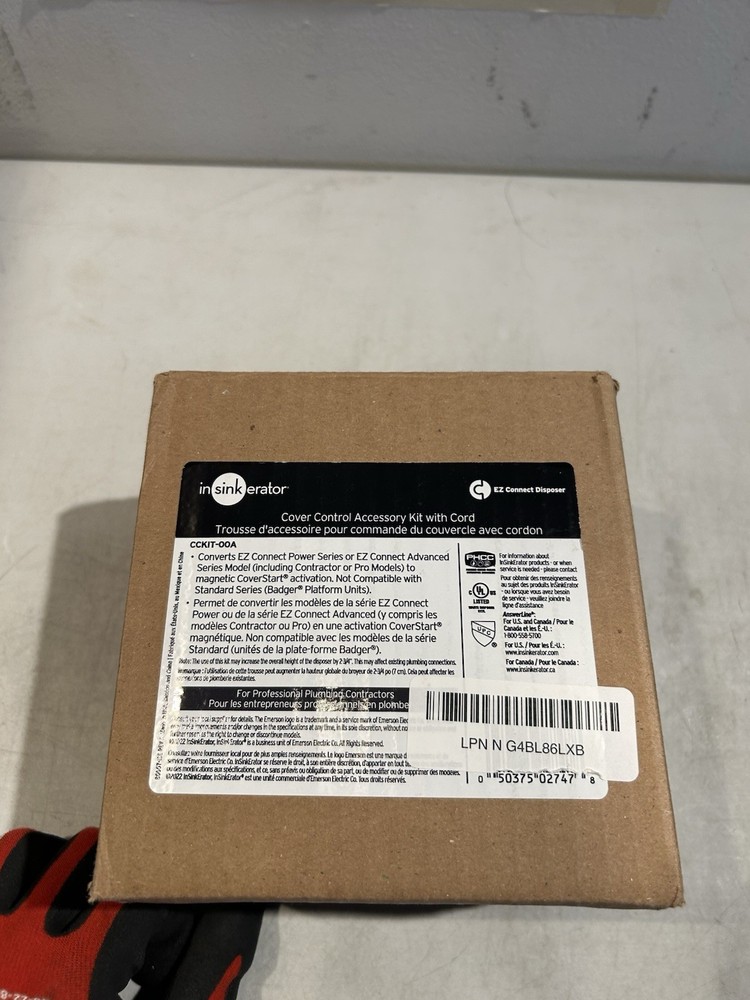 CCKIT-00A Insinkerator Cover Control Accessory Kit with Cord New OEM