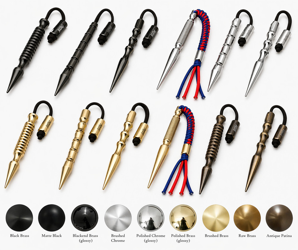 Marlin Spike Multifunctional EDC Brass Paracord Tool, Essential Tool