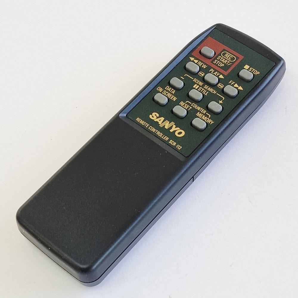 Sanyo Remote Controller SCR-112 For Camcorder VM-EX25P, Excellent Working
