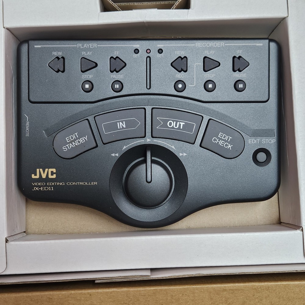 JVC EDI Tool Video Editing Controller For VCR VHS Camcorder JX-ED11
